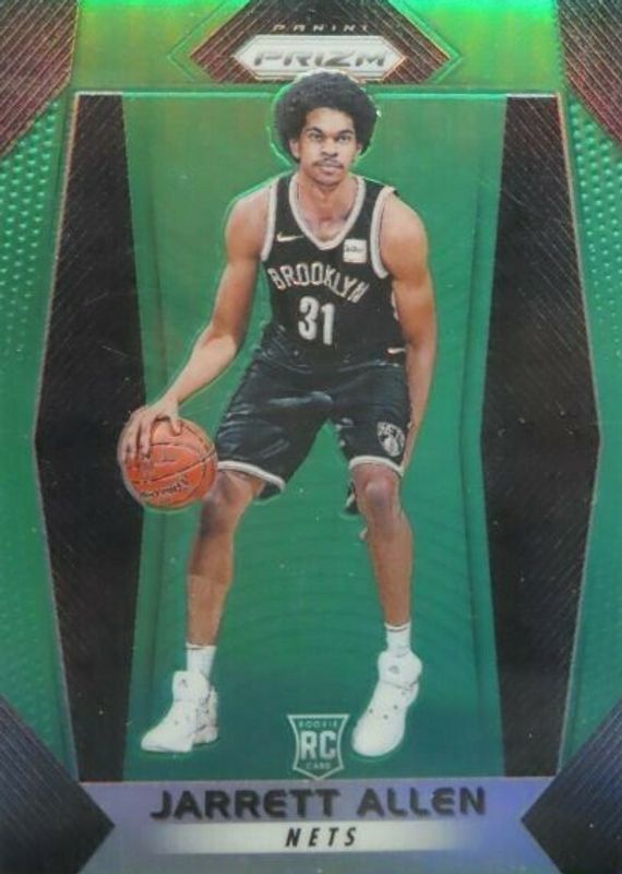 Jarrett Allen 2017 Prizm #154 Green Rookie BGS 10 PRISTINE