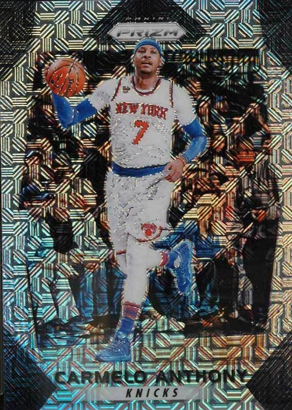 Carmelo Anthony 2017 Prizm #279 Mojo /25 PSA 9