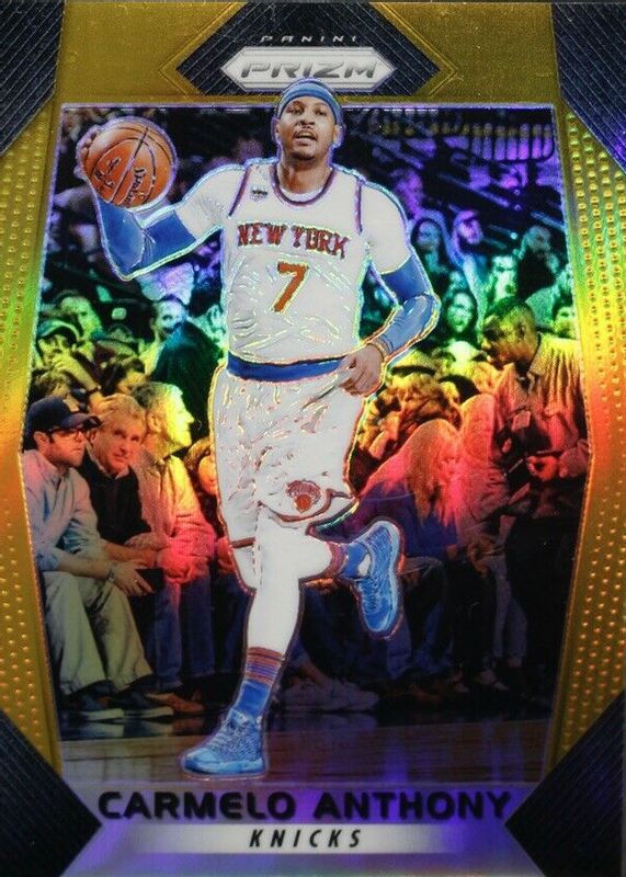 Carmelo Anthony 2017 Prizm #279 Gold /10 PSA 10