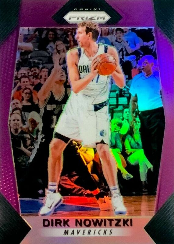 Dirk Nowitzki 2017 Prizm #91 Purple /75 SGC 10 PRISTINE