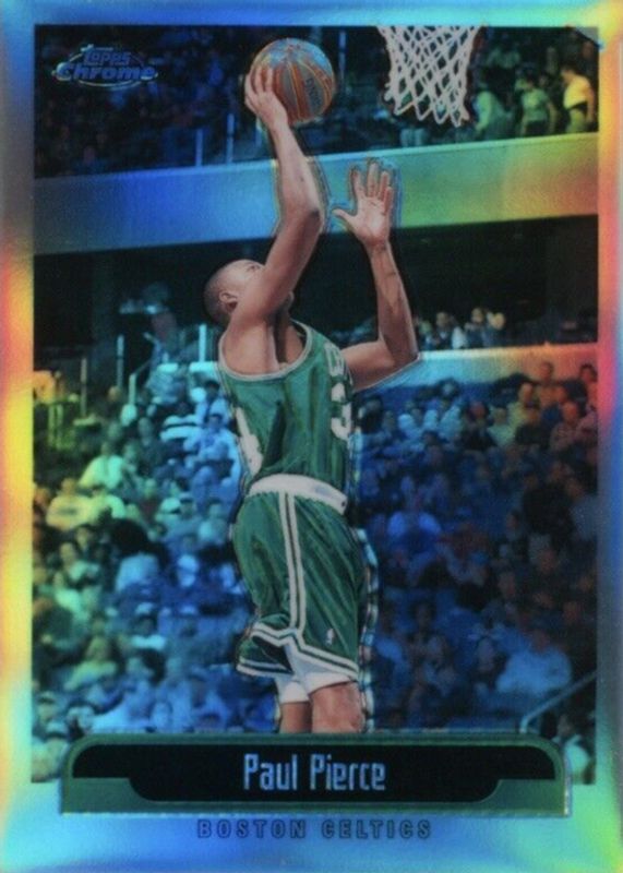 Paul Pierce 1999 Topps Chrome #82 Refractor SGC 9.5