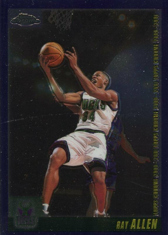 Ray Allen 2000 Topps Chrome #37 Base RAW