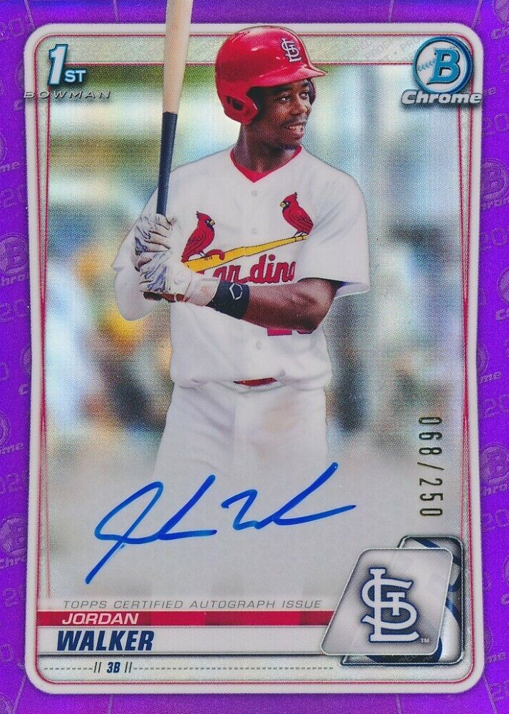 Jordan Walker Baseball Cards Price Guide - Sports Card Investor