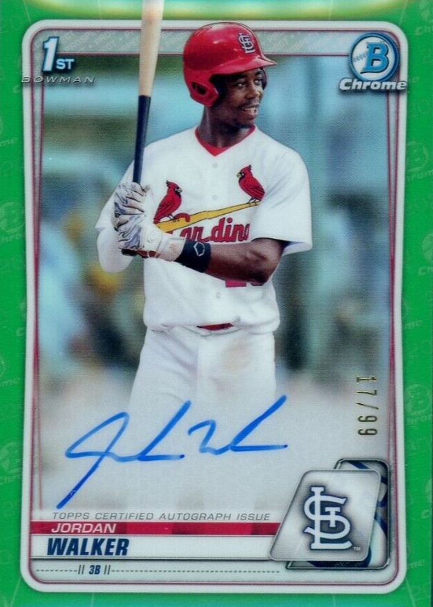 その他 2020 bowman draft sapphire jordan walker 2020 bowman draft sapphire jordan walker