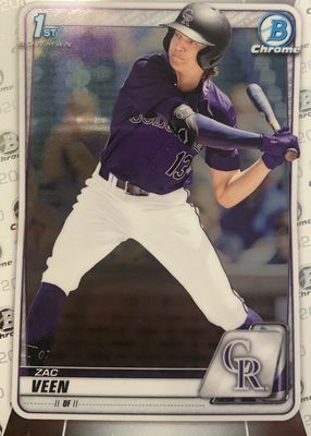 2020 Bowman Draft #BD-107 Chrome (1st)