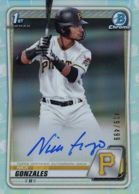 2020 Bowman Draft #CDA-NGO Chrome DP Auto - Refractor /499 (1st)