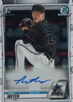 2020 Bowman Draft #CDA-MM Chrome DP Auto (1st)