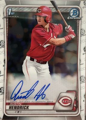 2020 Bowman Draft #CDA-AH Chrome DP Auto (1st)