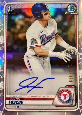 2020 Bowman Draft #CDA-JF Chrome DP Auto - Refractor /499 (1st)