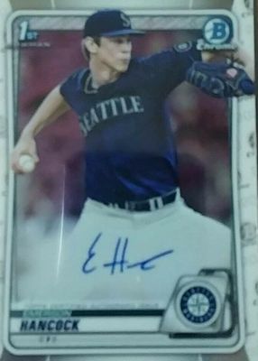 2020 Bowman Draft #CDA-EHA Chrome DP Auto (1st)