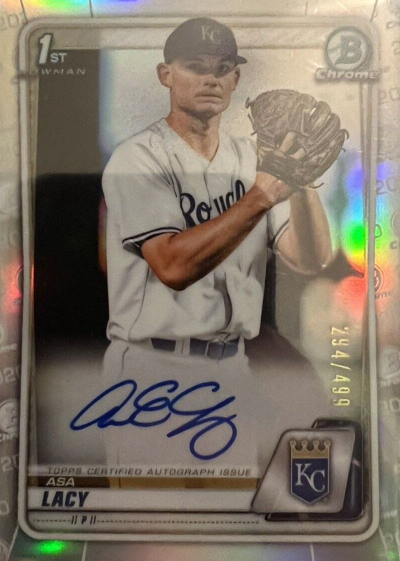 MLBカード　ASA LACY 99シリ 2020 Panini USA Baseball Stars & Stripes 74 Asa Lacy Base