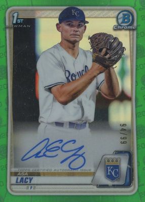 2020 Bowman Draft #CDA-AL Chrome DP Auto - Green Refractor /99 (1st)