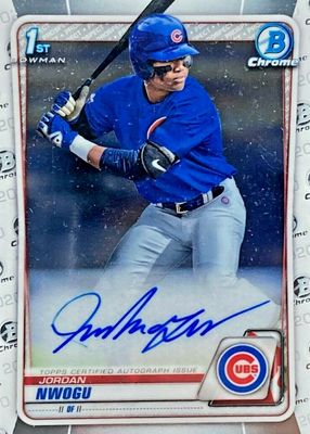 2020 Bowman Draft #CDA-JN Chrome DP Auto (1st)