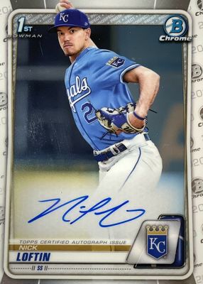 2020 Bowman Draft #CDA-NL Chrome DP Auto (1st)