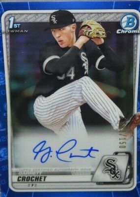2020 Bowman Draft #CDA-GC Chrome DP Auto - Blue Refractor /150 (1st)