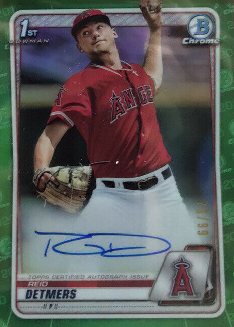 Reid Detmers Baseball Cards Price Guide - Sports Card Investor