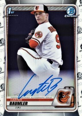 2020 Bowman Draft #CDA-CB Chrome DP Auto (1st)