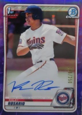 2020 Bowman Draft #CDA-KR Chrome DP Auto - Purple Refractor /250 (1st)