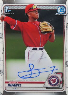 2020 Bowman Draft #CDA-SI Chrome DP Auto (1st)