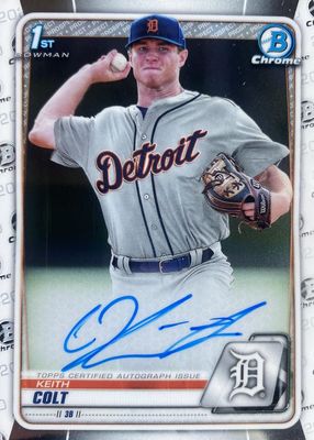 2020 Bowman Draft #CDA-KC Chrome DP Auto (1st)