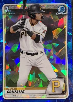 2020 Bowman Draft Sapphire Edition #BD-81 Chrome (1st)