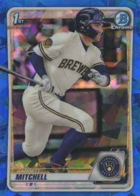 TOPPS MLBカード BOWMAN CHROME GARRETT MITCHELL BREWERS 046/150 #BD-118 送料無料 中古 IT2 Garrett Mitchell 2023 Topps Chrome Update #RA-GM Autographs