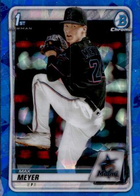 2020 Bowman Draft Sapphire Edition #BD-50 Chrome (1st)