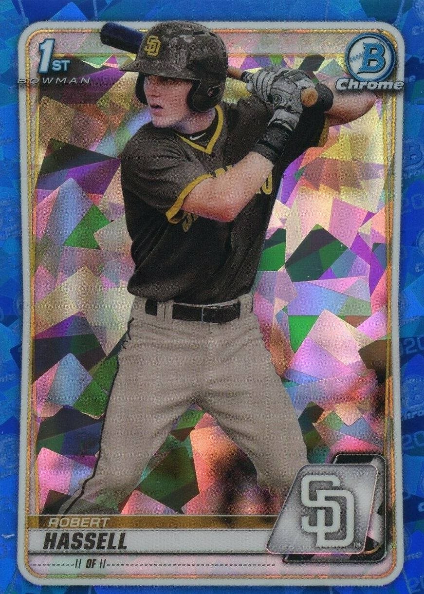 その他 2020 bowman  sapphire robert hassell Robert Hassell III 2020 Bowman Draft Sapphire Edition #BD-39