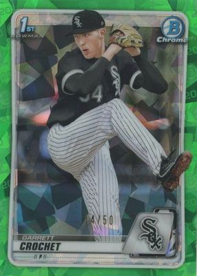 2020 Bowman Draft Sapphire Edition #BD-95 Chrome - Green /50 (1st)