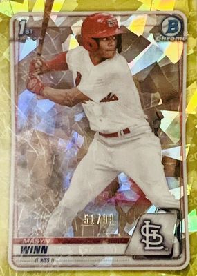 2020 Bowman Draft Sapphire Edition #BD-59 Chrome - Yellow /99 (1st)