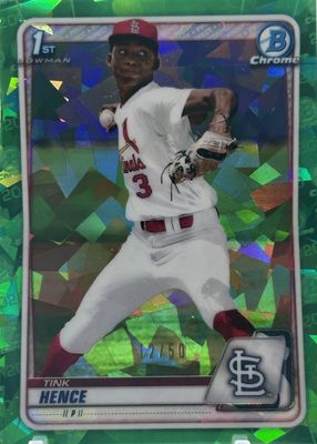 2020 Bowman Draft Sapphire Edition #BD-86 Chrome - Green /50 (1st)