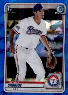 2020 Bowman Draft Sapphire Edition #BD-167 Chrome (1st)