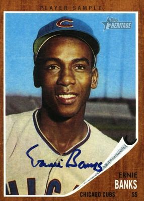 2011 Topps Heritage #ROA-EB Real One Autographs