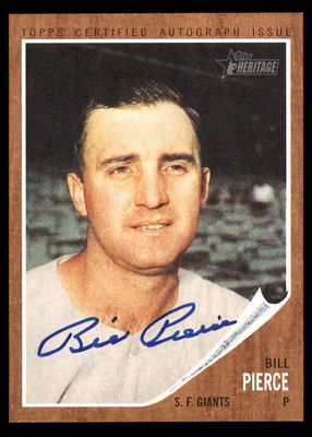 2011 Topps Heritage #ROA-BP Real One Autographs