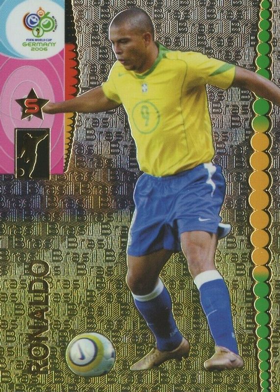 Ronaldo 2006 Panini World Cup Base RAW