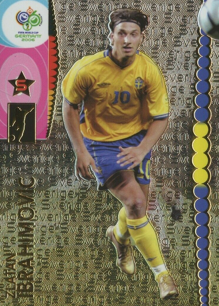 Zlatan Ibrahimovic 2006 Panini World Cup Base Price Guide - Sports 