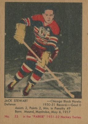 1951 Parkhurst #53 Base