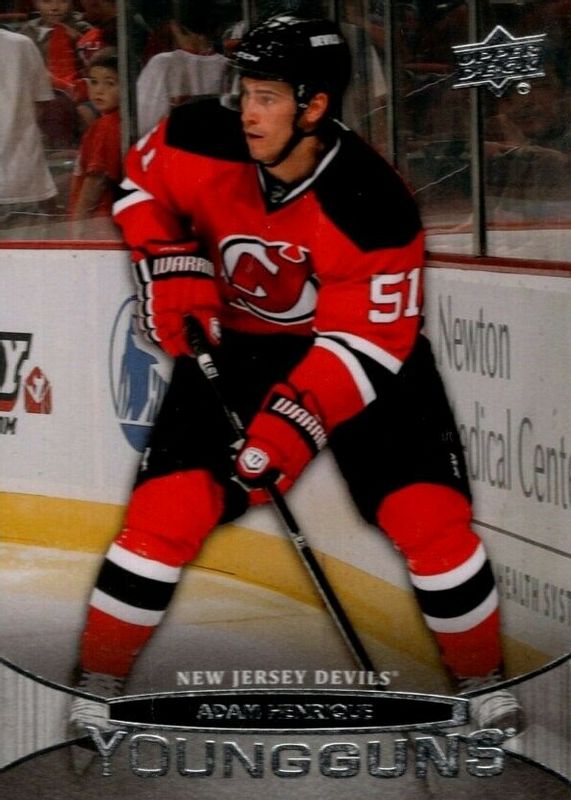 Adam Henrique 2011 Upper Deck #226 Young Guns Base Rookie PSA 10