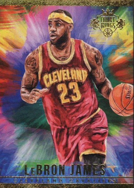 LeBron James 2015 Court Kings #16 Aurora /(SSP) SGC 8