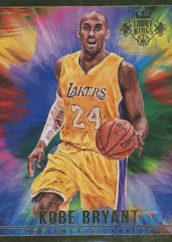 Kobe Bryant 2015 Court Kings #12 Aurora /(SSP) SGC 8.5