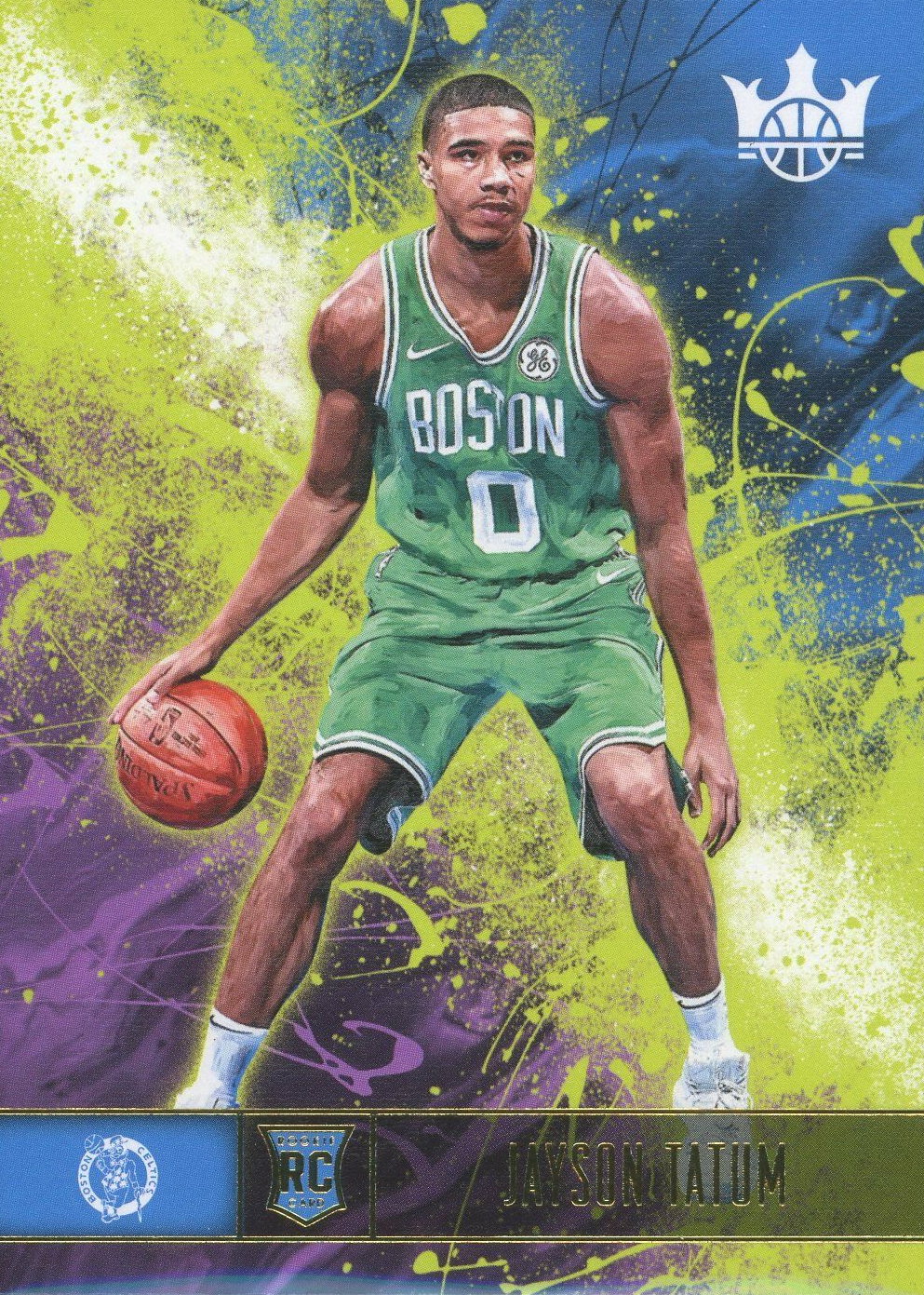 JAYSON TATUM ROOKIE CARD 2017 Donruss The Rookies Basketball