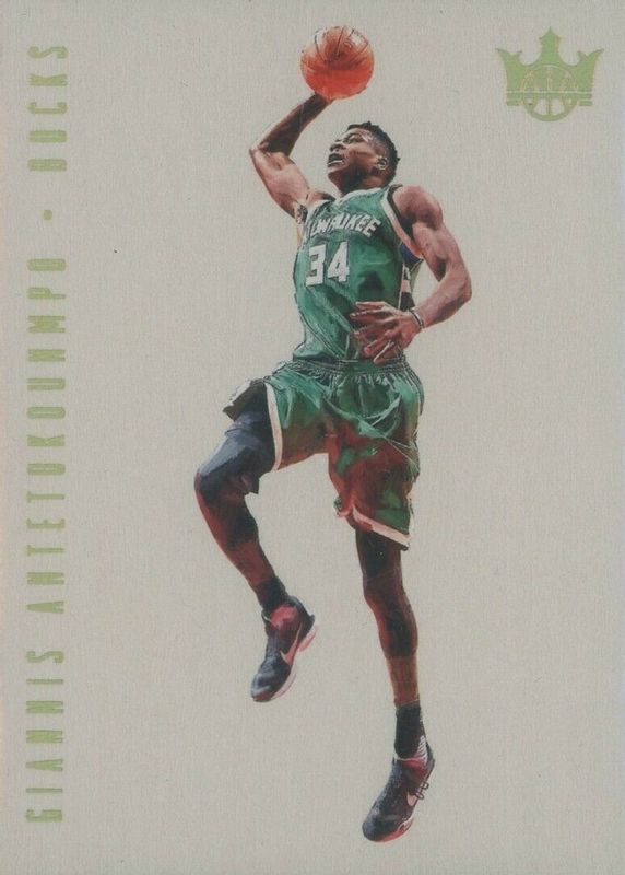 Giannis Antetokounmpo 2017 Court Kings #5 Blank Slate /(SSP) SGC 9.5