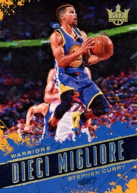 Stephen Curry 2017 Court Kings #9 Dieci Migliore /(SSP) BGS 10 PRISTINE