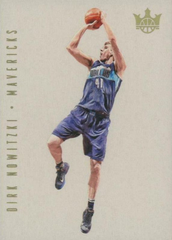 Dirk Nowitzki 2017 Court Kings #25 Blank Slate /(SSP) SGC 10