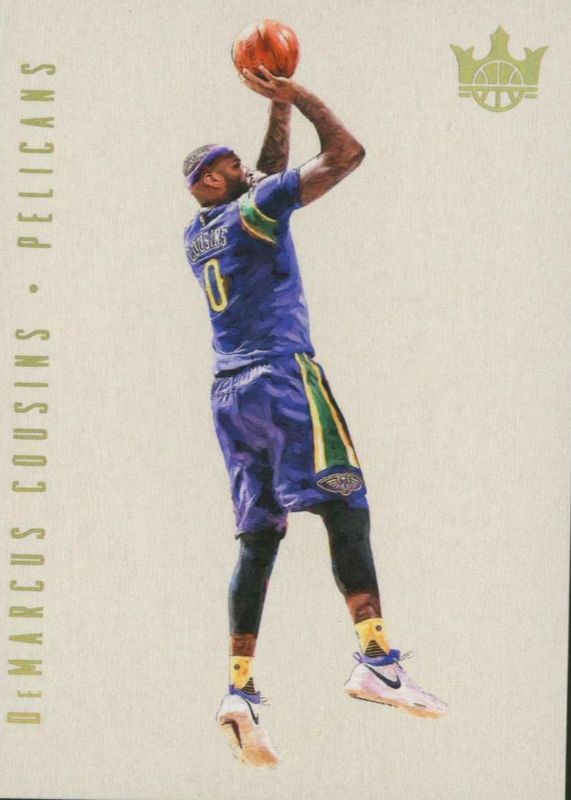 DeMarcus Cousins 2017 Court Kings #34 Blank Slate /(SSP) RAW