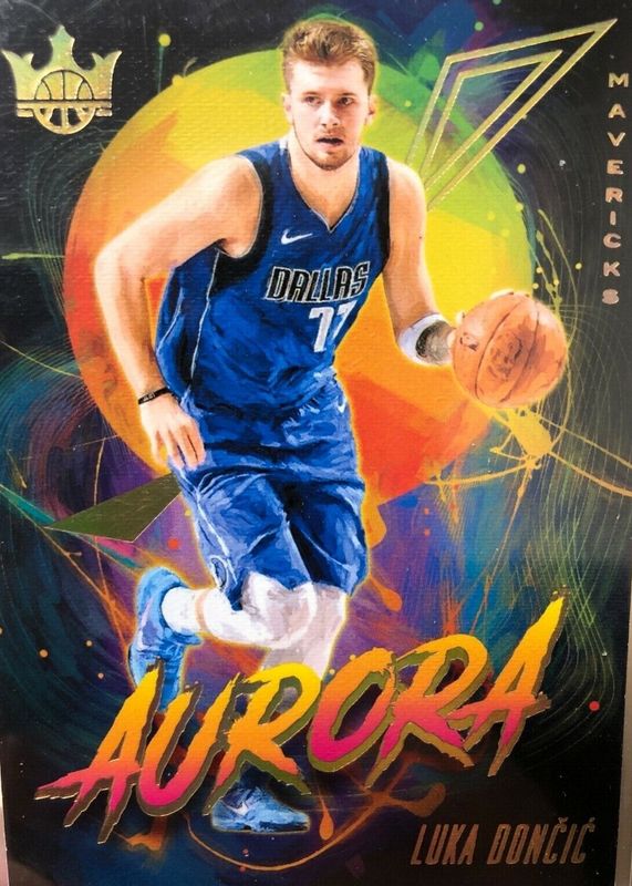 Luka Doncic 2019 Court Kings #5 Aurora /(SSP) RAW