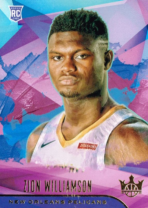 Zion Williamson 2019 Court Kings #72 Rookies I SGC 10