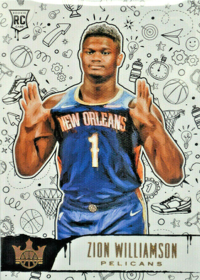 Zion Williamson 2019 Court Kings #138 Rookies III Price Guide