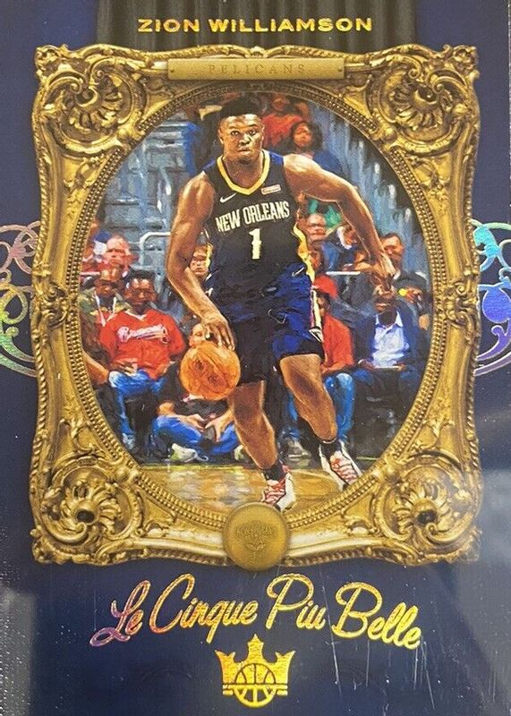 Zion Williamson 2019 Court Kings #2 Le Cinque Piu Belle /(SSP) Rookie PSA 7