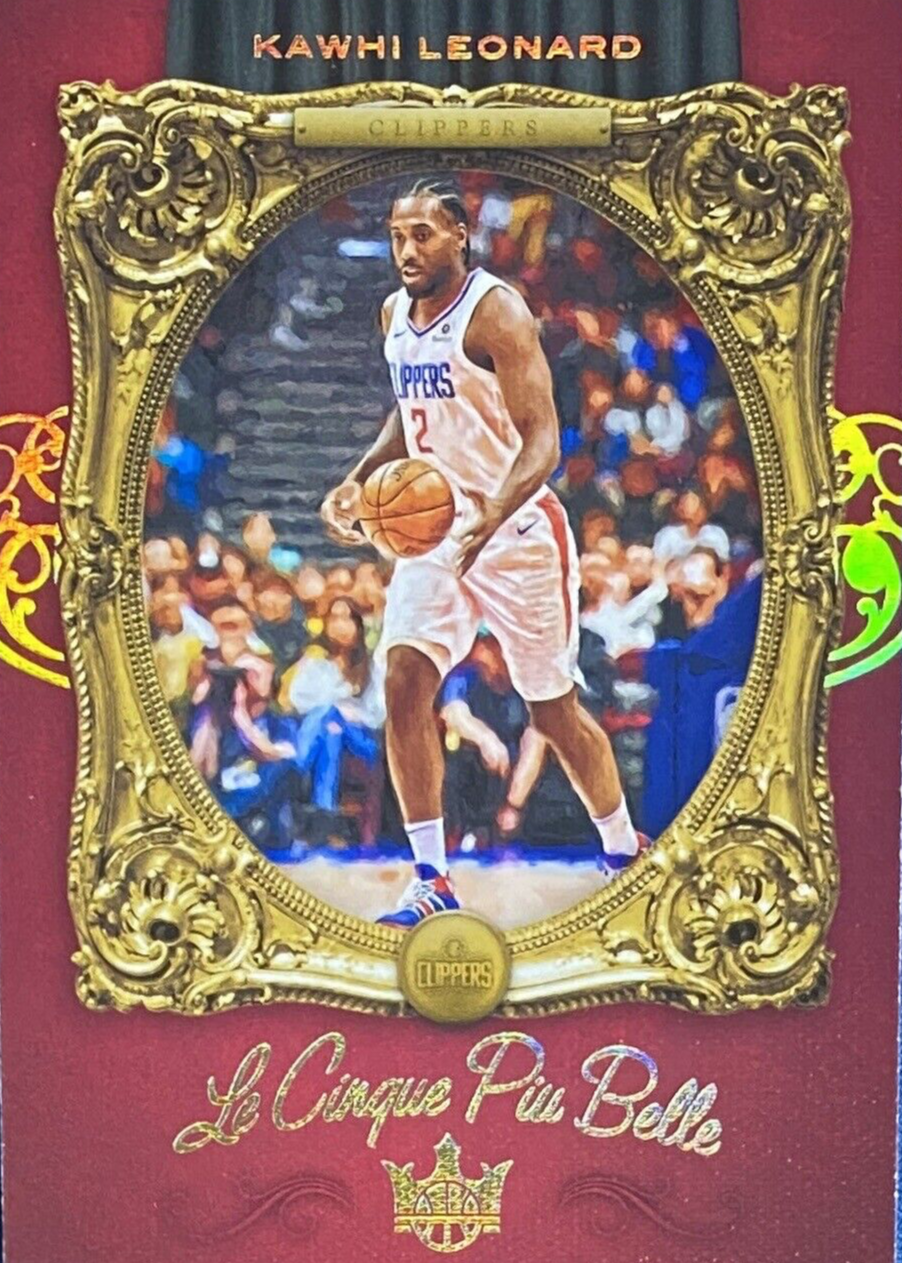 Kawhi Leonard 2019 Court Kings #6 Le Cinque Piu Belle /(SSP